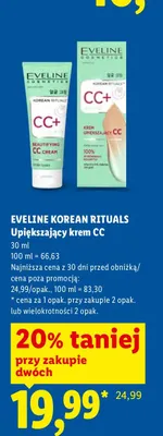 Upiększający krem CC Eveline Korean Rituals promocja w Lidl