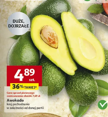Awokado promocja w Auchan