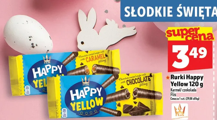 Rurki happy yellow promocja w TOPAZ