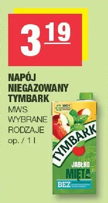 Napój niegazowany Tymbark promocja w SPAR