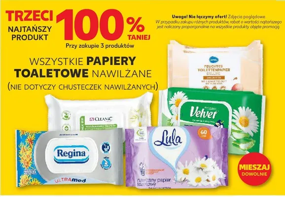 Papier toaletowy wszystkie rodzaje promocja w Kaufland