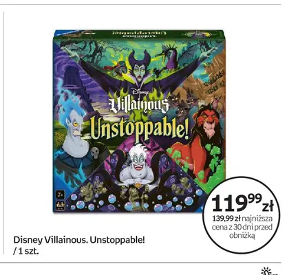 Gra Disney Villainous. Unstoppable! promocja w Empik