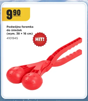 Podwójna foremka do śnieżek 38x16 cm promocja w MR. DIY