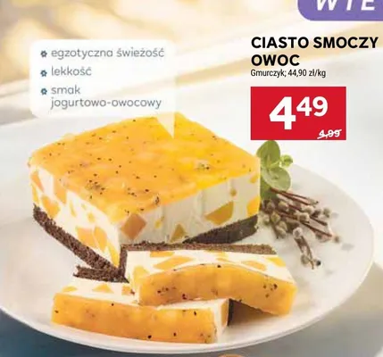 Ciasto smoczy owoc promocja w Stokrotka
