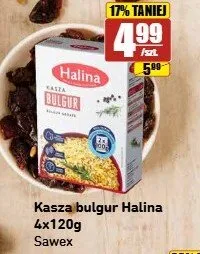 Kasza bulgur Halina 4-pak promocja w API Market
