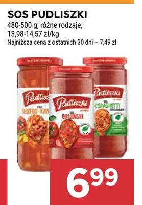 Sos pudliszki promocja w Stokrotka