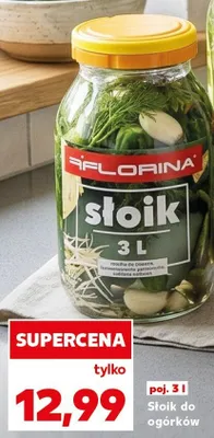 Słoik do ogórków Florina 3 l promocja w Kaufland