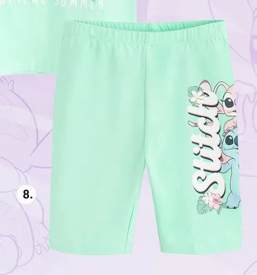 Krótkie legginsy Stitch promocja w Smyk