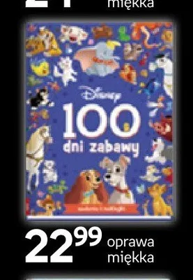 Książka Disney 100 dni zabawy oprawa miękka promocja w Empik