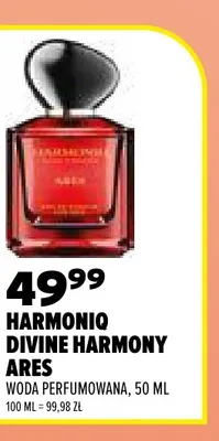 Woda perfumowana Harmoniq Divine Harmony Ares promocja w Drogerie Natura