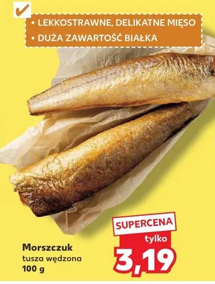Morszczuk tusza wędzona promocja w Kaufland