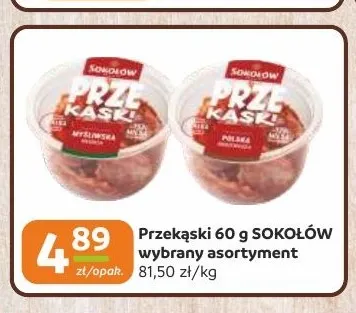 Przekąski Sokołów promocja w Gama