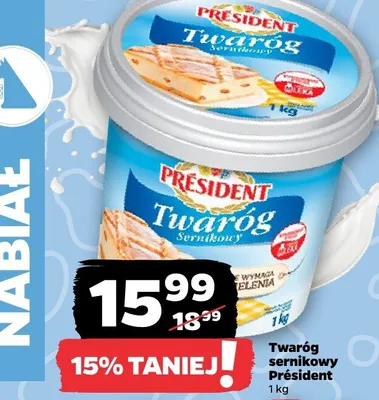 Twaróg sernikowy promocja w Netto
