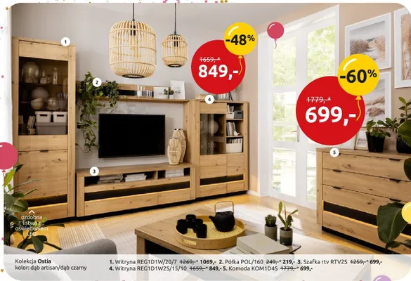 Witryna REG1D1W/20/7 promocja w Black Red White