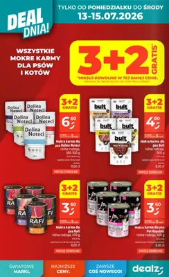 Mokre karmy dla psów i kotów promocja w Dealz