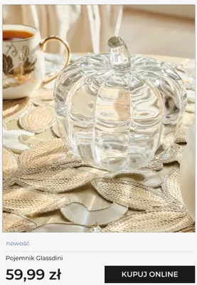 Pojemnik Glassdini home&you promocja w home&you