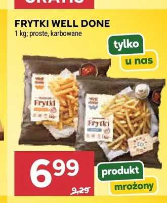 Frytki Well Done promocja w Stokrotka
