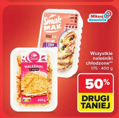 Naleśniki chłodzone promocja w Carrefour