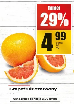 Grapefruit czerwony promocja w Supeco