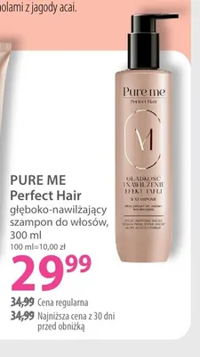 Głęboko nawilżający szampon do włosów Perfect Hair Pure Me promocja w Hebe