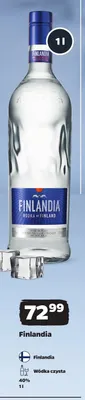 Wódka czysta Finlandia promocja w Netto