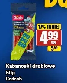 Kabanosy drobiowe Duda Dudusie promocja w API Market