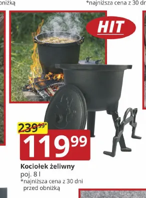 Kociołek żeliwny 8 l promocja w Prymus AGD