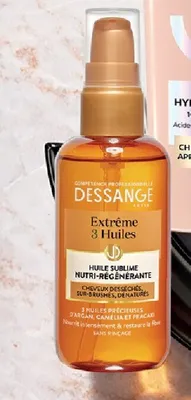 Olejek do włosów Dessange Paris Extrême 3 Huiles Huile Sublime Nutri-Régénérante promocja w Hebe