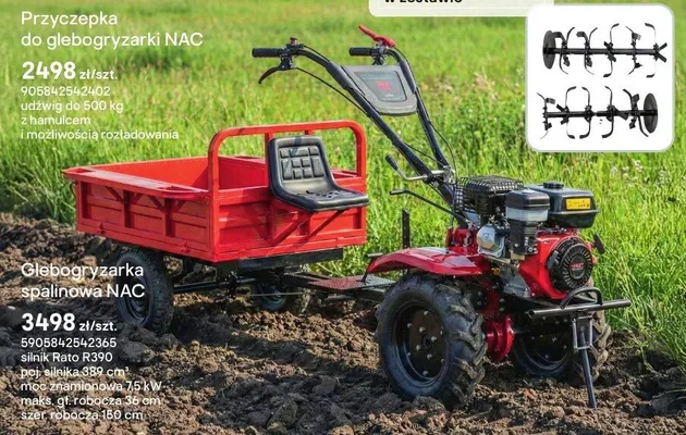 Glebogryzarka spalinowa NAC promocja w Castorama