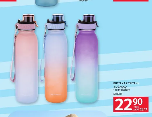 Butelka z tritanu Galao promocja w Selgros