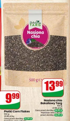 Nasiona chia Bakaliowy Targ promocja w Dino