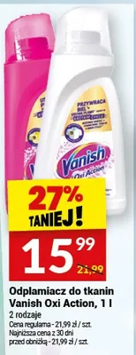 Odplamiacz do tkanin promocja w Twój Market