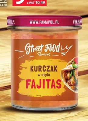 Mięso z kurczaka Pamapol Street Food Fajitas promocja w Selgros