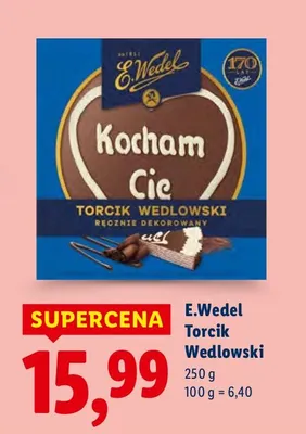 Torcik Wedlowski  promocja w Lidl