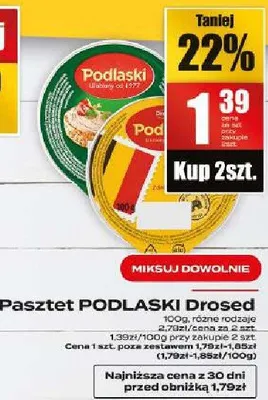 Pasztet Podlaski Drosed promocja w Supeco