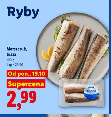 Morszczuk tusza promocja w Lidl
