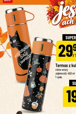 Termos z kubkiem 450 ml promocja w POLOmarket