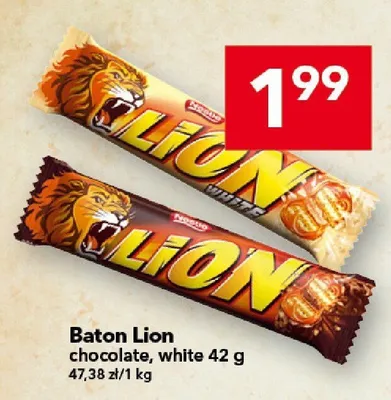 Baton Lion chocolate promocja w LEWIATAN