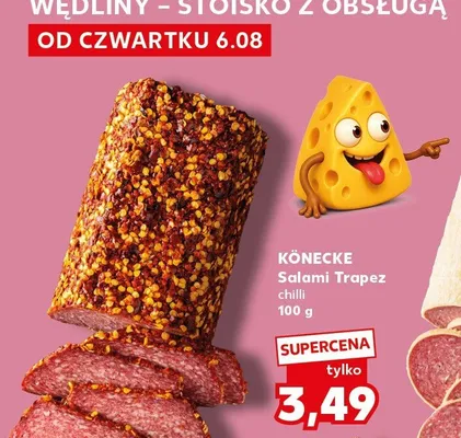 Salami Trapez chilli Könecke promocja w Kaufland