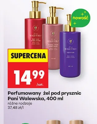 Perfumowany żel pod prysznic Pani Walewska 400ml promocja w Biedronka