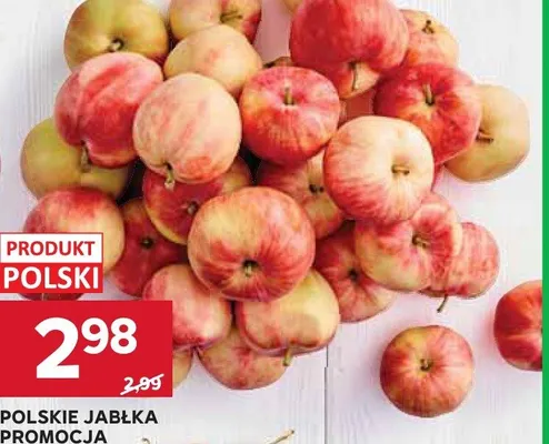 Jabłka polskie promocja w Stokrotka