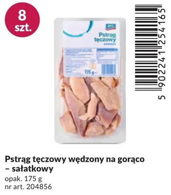 Pstrąg tęczowy wędzony na gorąco sałatkowy promocja w Makro