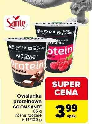 Owsianka proteinowa różne rodzaje promocja w Carrefour