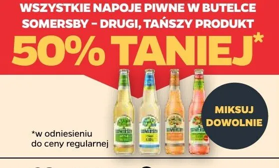 Napój piwny promocja w Netto