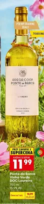 Wino białe Ponte da Barca Vinho Verde DOC Loureiro promocja w Biedronka
