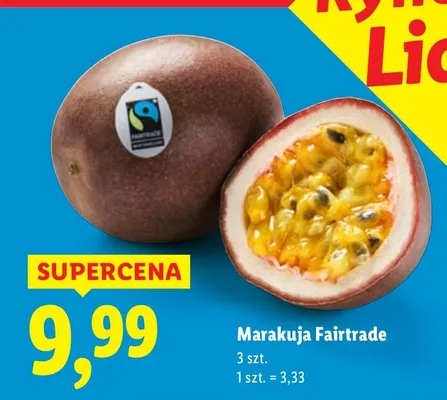Marakuja fairtrade promocja w Lidl