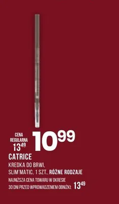 Kredka do brwi CATRICE Slim'Matic promocja w Drogerie Natura