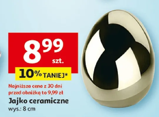 Jajko ceramiczne promocja w Auchan