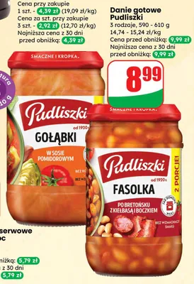 Danie gotowe, 3 rodzaje promocja w Dino