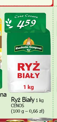 Ryż Biały Kuchnia Gospodyni promocja w CEZAR Delikatesy